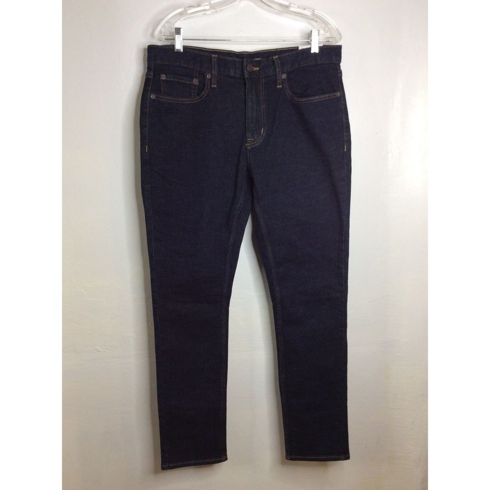 Old Navy Skinny Built-In Flex-Blue-Size 34x32